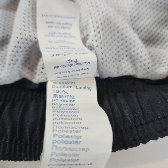 GAILANG Surf Club Mens 35 Black Lined Polyester Shorts Swim Trunks Drawstring - Picture 8 of 10